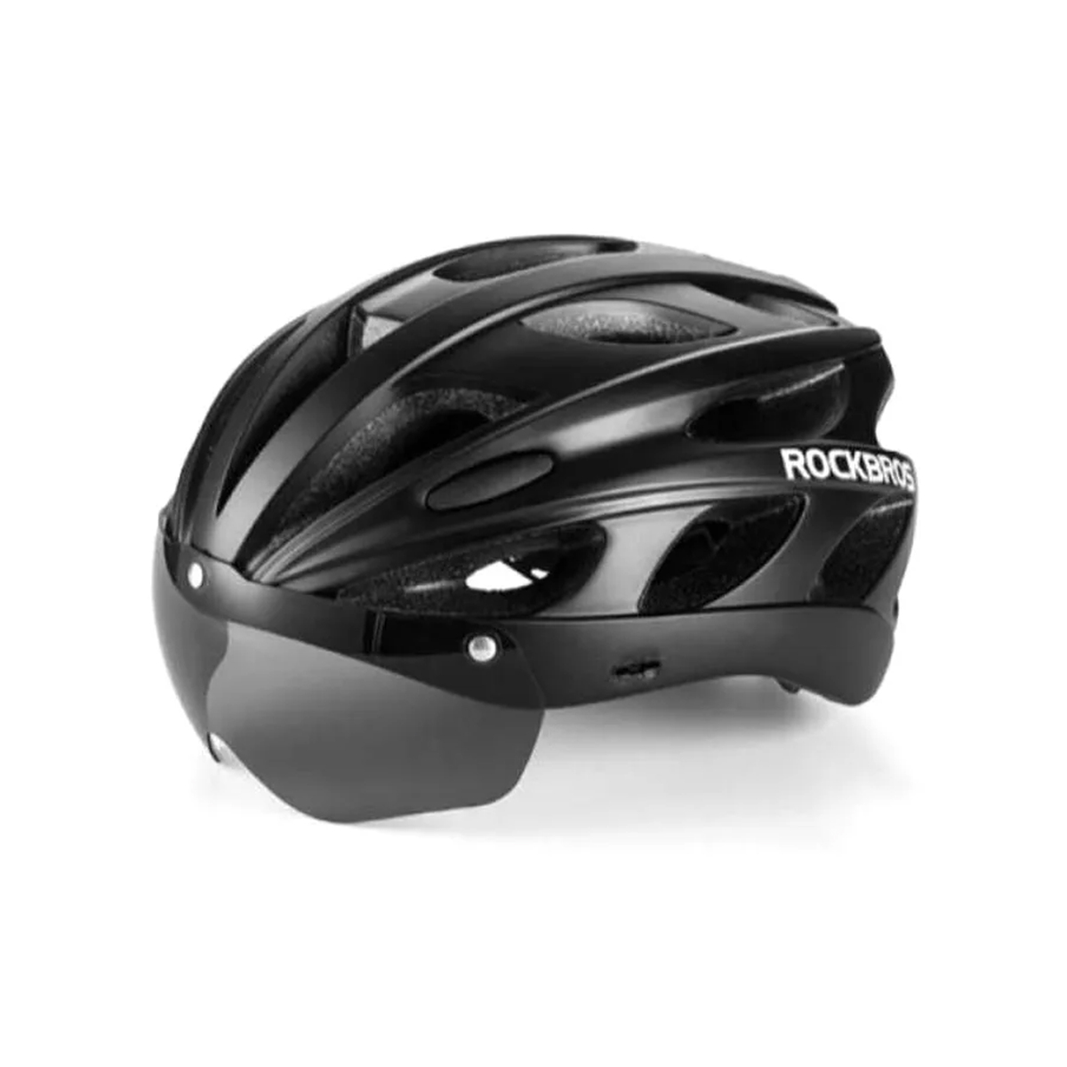 Rockbros Cycling Helmet With Goggle TT-16-BK