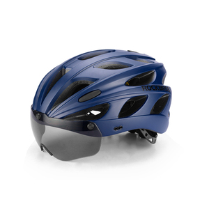 Rockbros Cycling Helmet With Goggle TT-16-BL