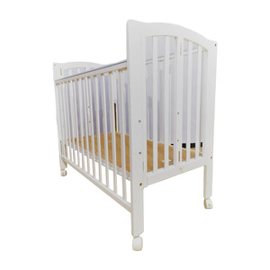 First Step Baby Wooden Cot TW-C11E White