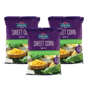 Emborg Sweet Corn 3 x 450g