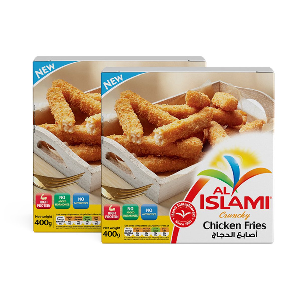 Al Islami Crunchy Chicken Fries 2 x 400 g