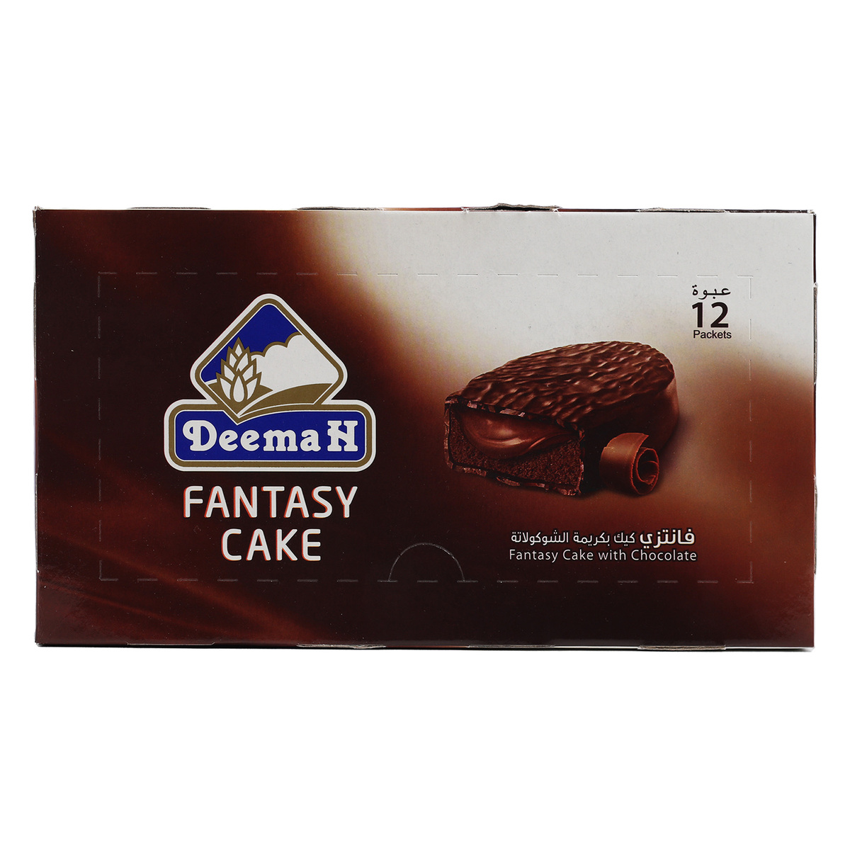Deemah Fantasy Cake With Chocolate 12 x 40g