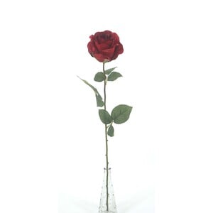 Maple Leaf Artificial Stick Flower Rose 64cm 3964 Assorted