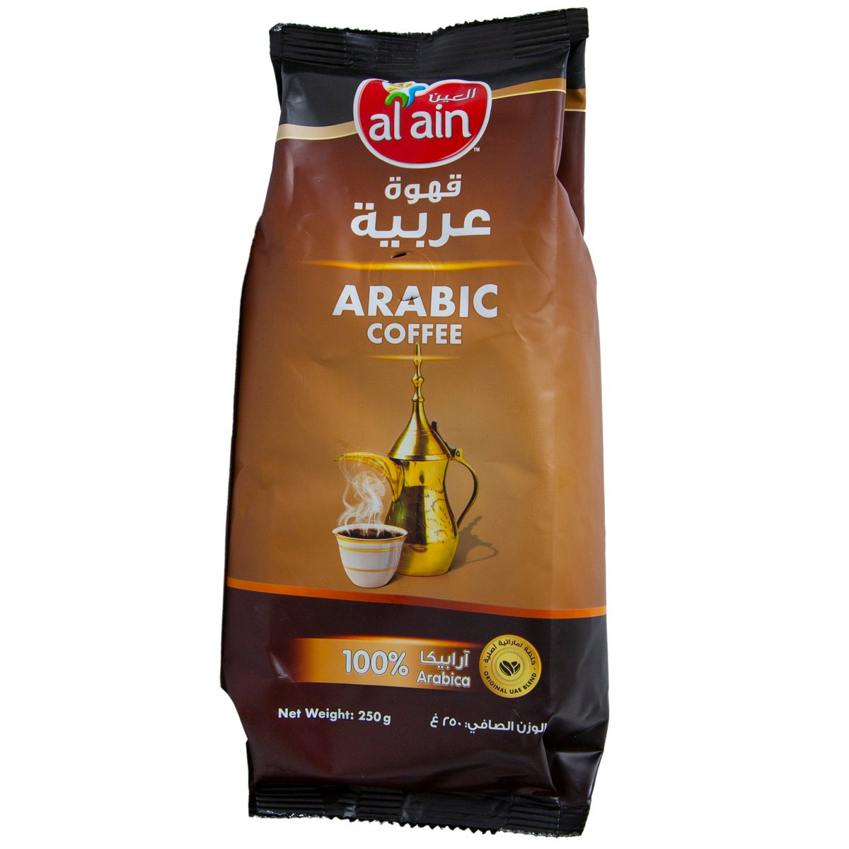اشتري قم بشراء Al Ain Arabic Coffee 250 g Online at Best Price من الموقع - من لولو هايبر ماركت Coffee في الامارات