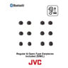 JVC Bluetooth HeadPhone HAEC20BTBE Black