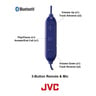 JVC Bluetooth HeadPhone HAEN10BTAE Blue