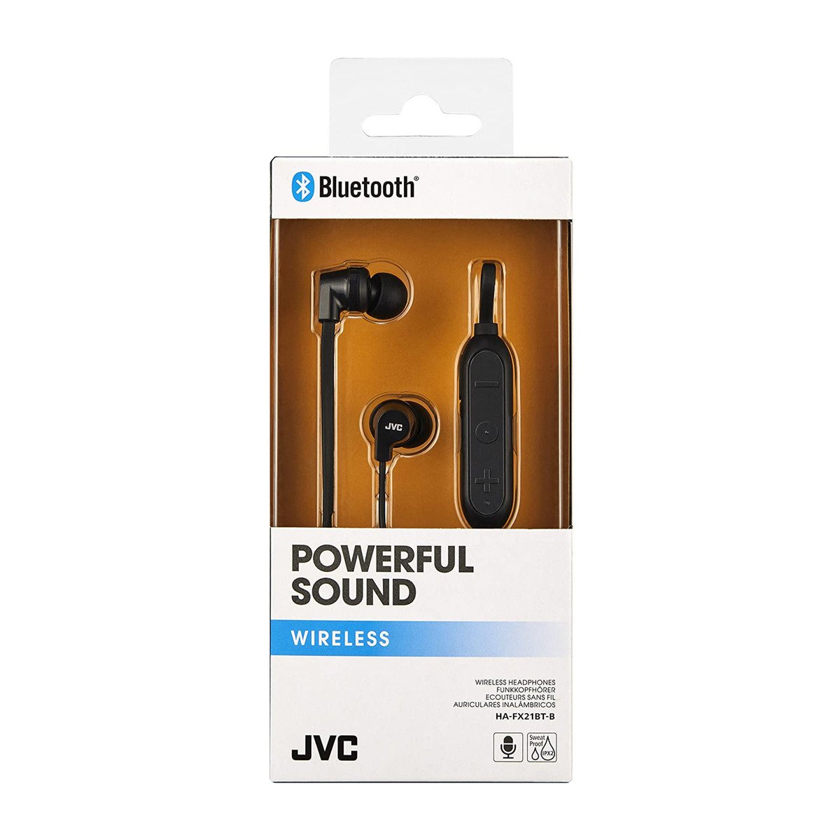 JVC Bluetooth HeadPhone HAFX21BTBE Black