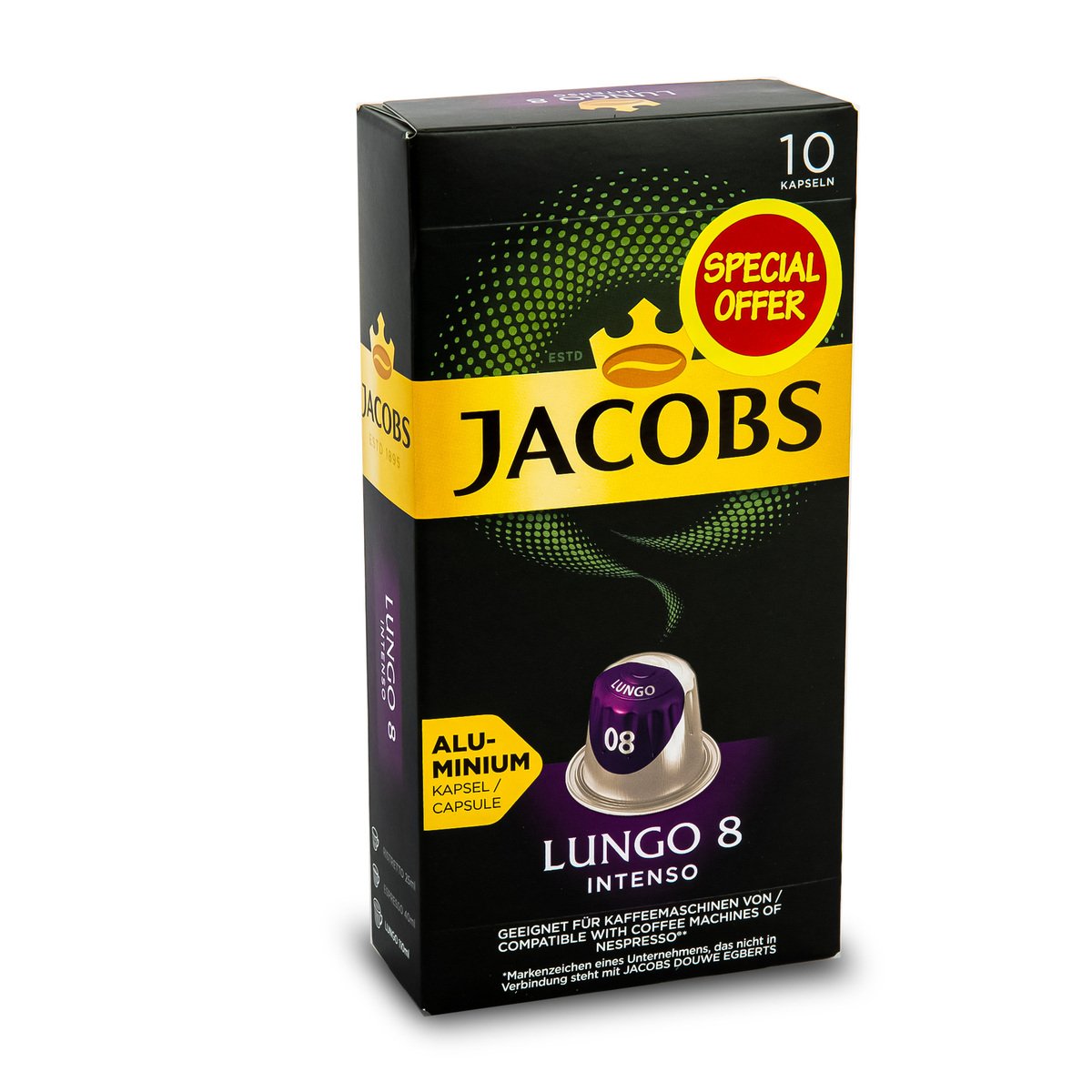 Jacobs Lungo 8 Intenso Value Pack 10 pcs