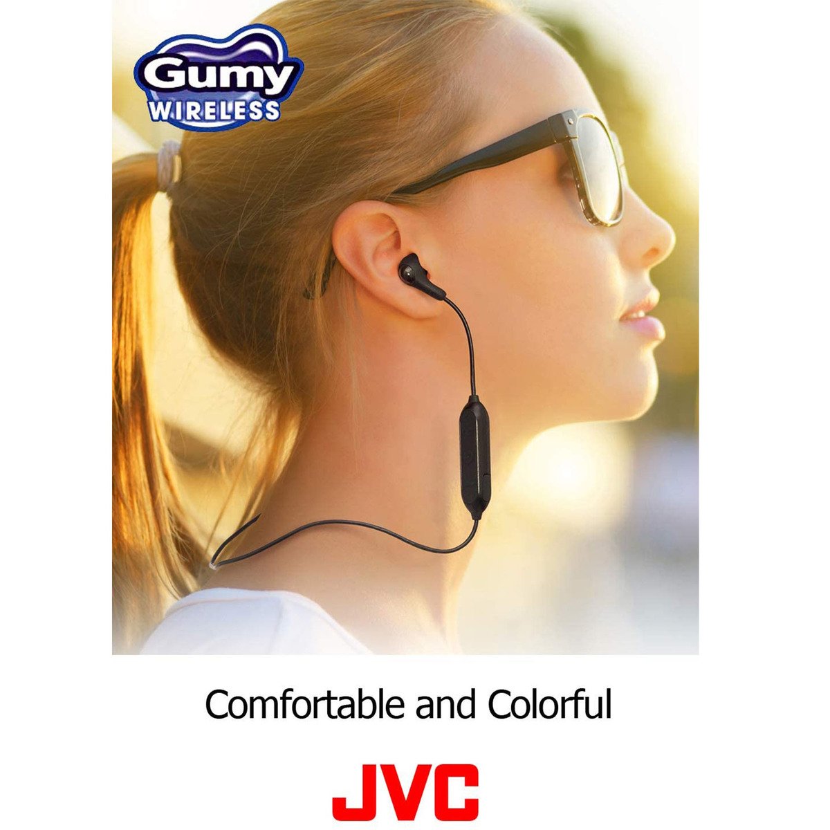 JVC Bluetooth Head Phone HAFX9BTBE Black
