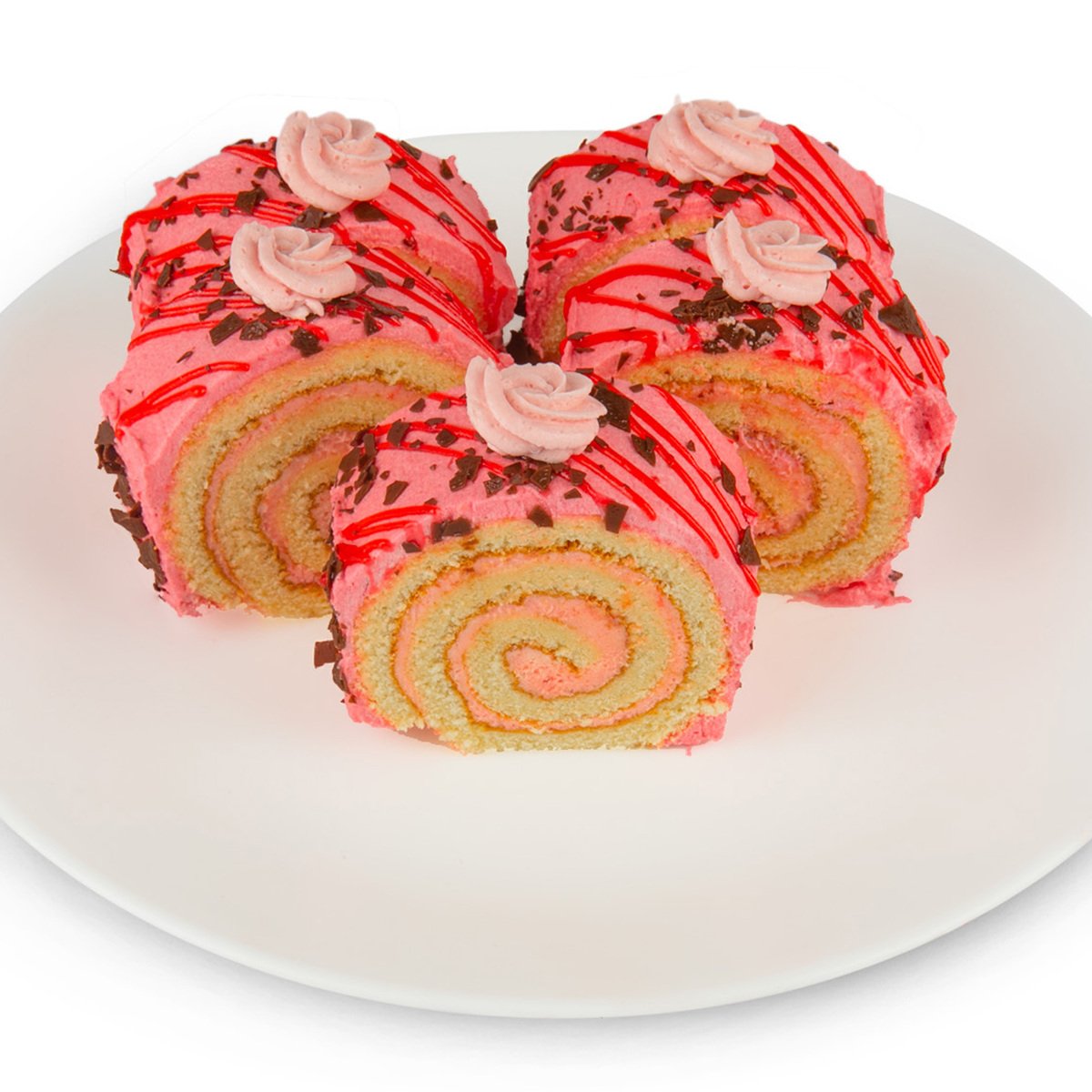 اشتري قم بشراء سويس رول فراولة 5 قطع Online at Best Price من الموقع - من لولو هايبر ماركت Pre Pack Cakes في الامارات