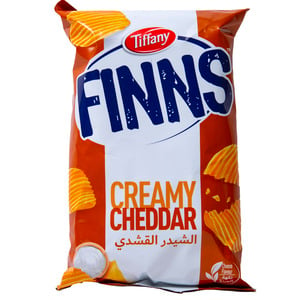 Tiffany Finns Chips Creamy Cheddar 85g