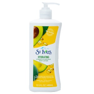 St. Ives Body Lotion Hydrating Vitamin E & Avocado 400ml