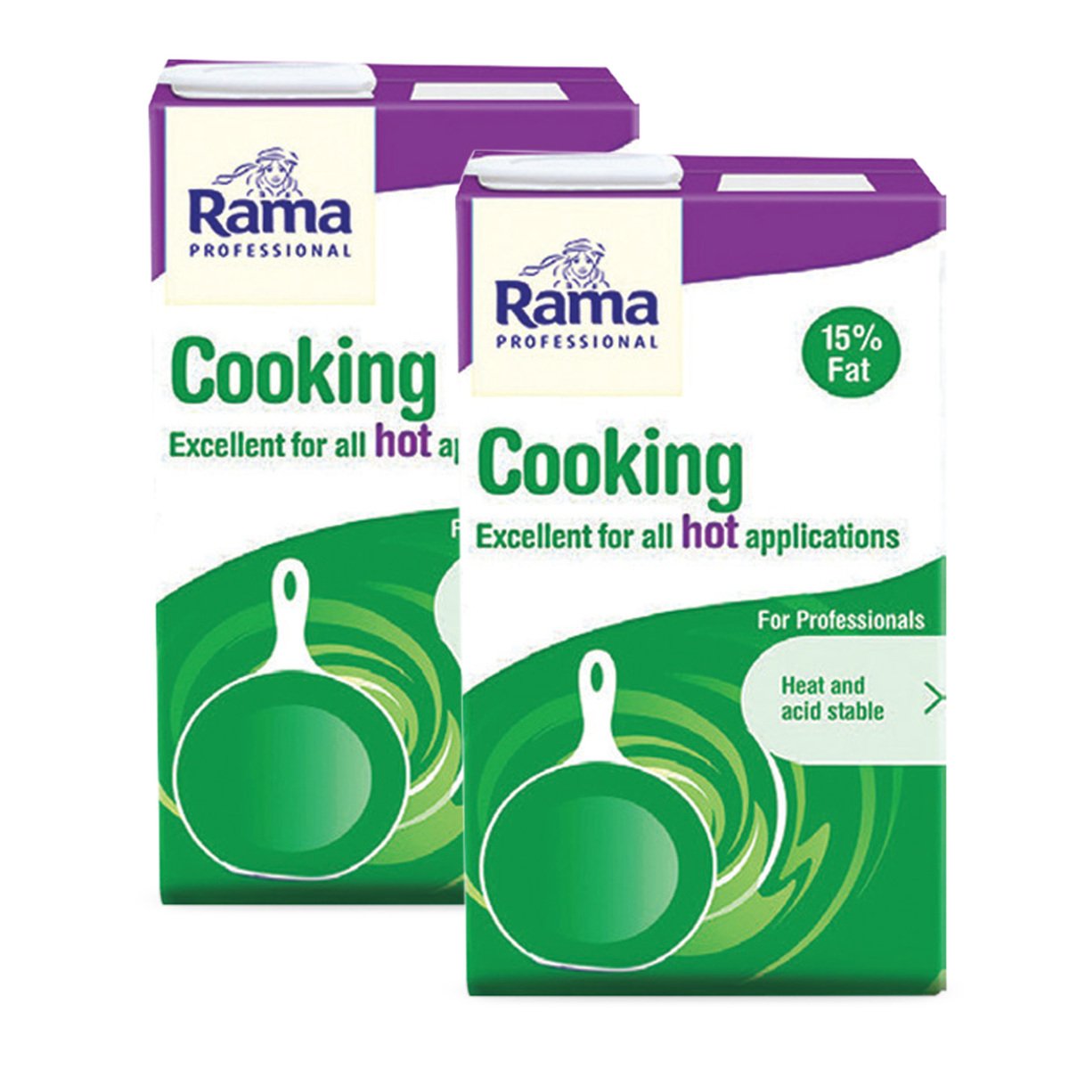 اشتري قم بشراء راما كريمة الطبخ 2 × 1 لتر Online at Best Price من الموقع - من لولو هايبر ماركت Cooking Cream في الامارات