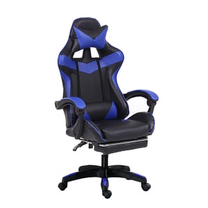 Maple Leaf Chair Multi Functon Gaming Chair 808 Blue Black