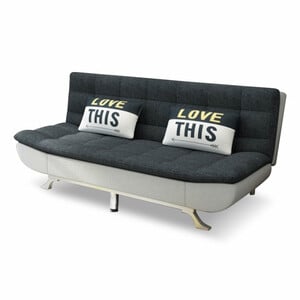 Maple Leaf  Sofa Bed Fabric Grey 917-4,Size:190x116x40Cm(LxWxH)