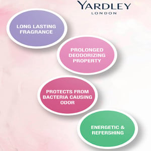 Yardley Jasmine Refreshing Body Spray, 200 ml