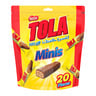 Tola Minis Pouch 1F  Crispy Wafer Covered  with Caramel and Milk Chocolate 20 x 15.5g