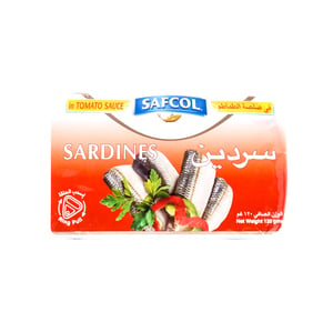 Safcol Sardines in Tomato Sauce 120g