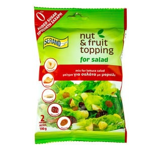 Serano Nut & Fruit Topping For Salad 100g