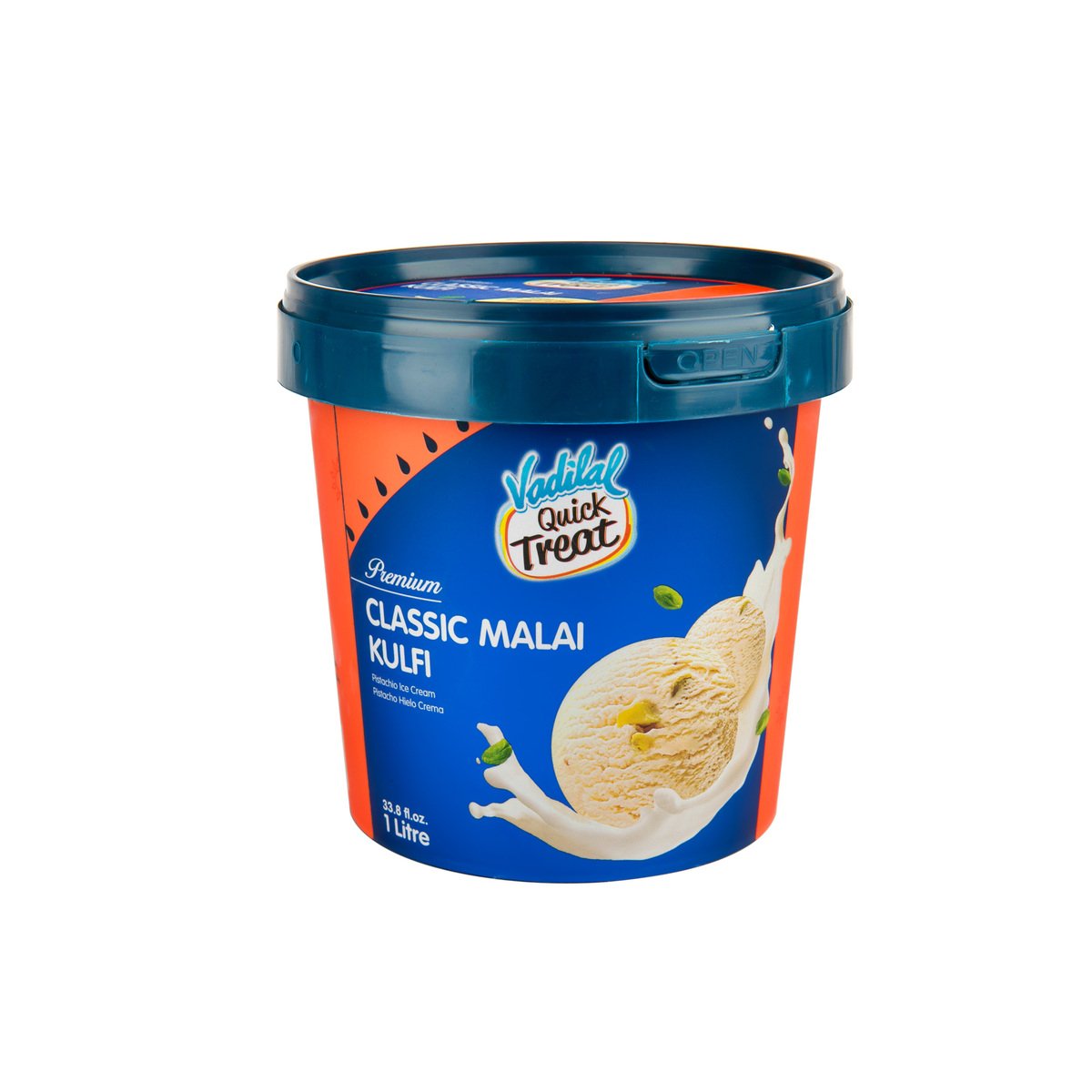 Vadilal Premium Classic Malai Kulfi Ice Cream 1 Litre