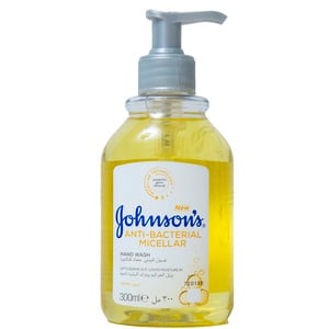 Johnson's Anti-Bacterial Micellar Handwash Lemon 300ml