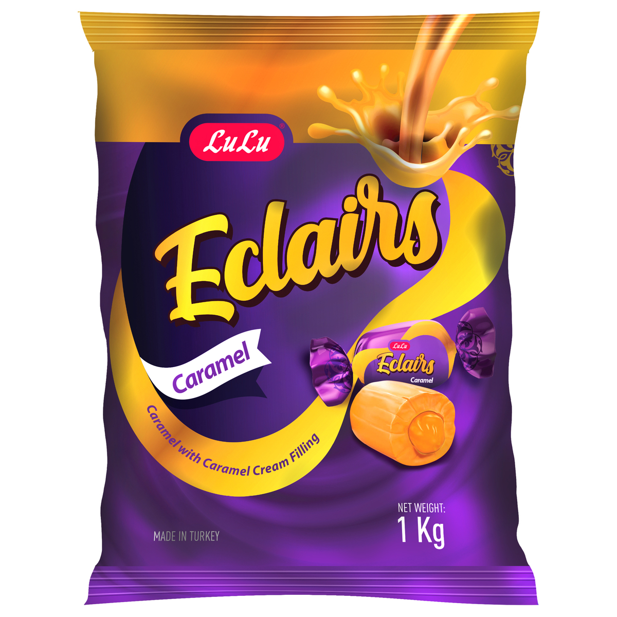 LuLu Eclairs Caramel 1 kg