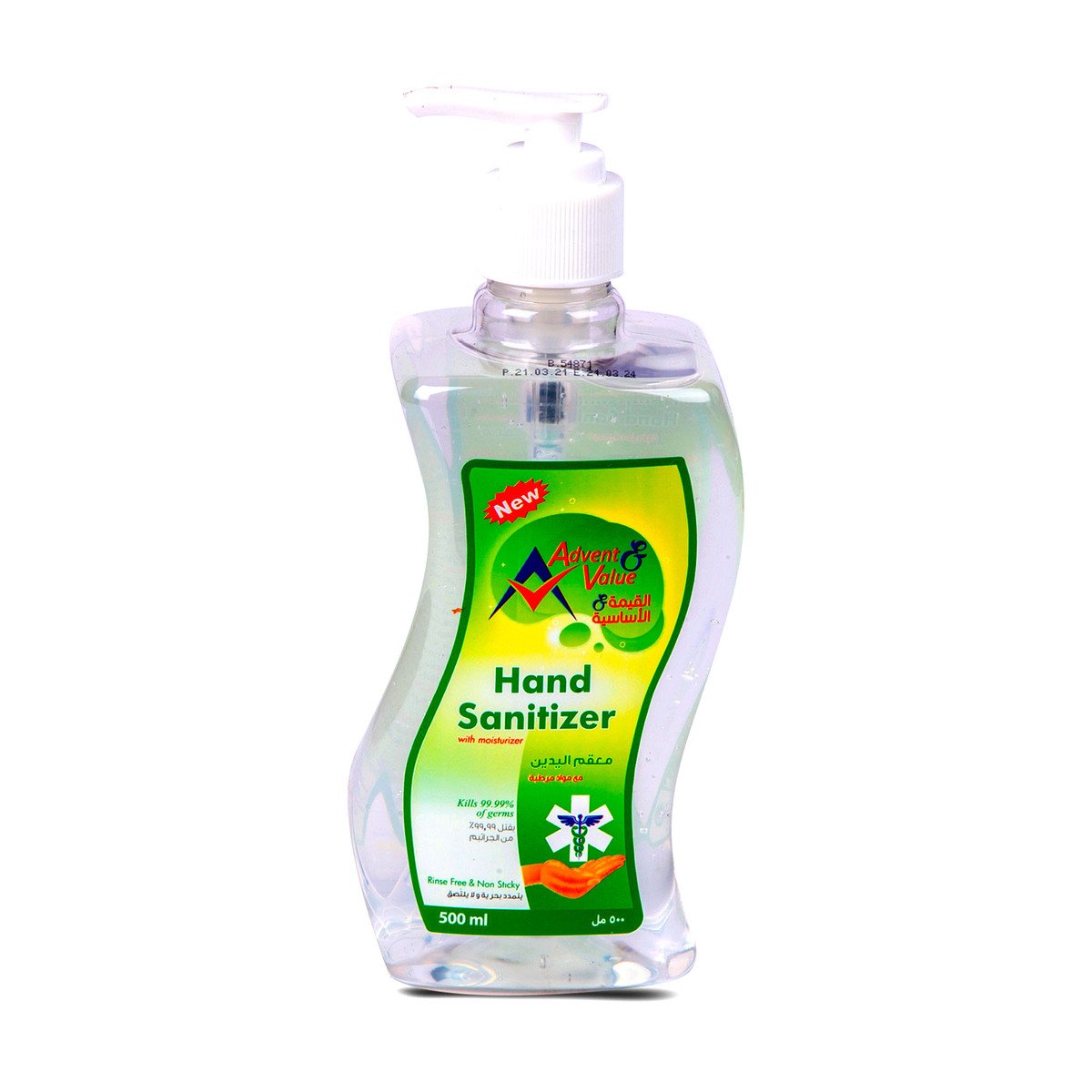 Advent Value Hand Sanitizer 500 ml