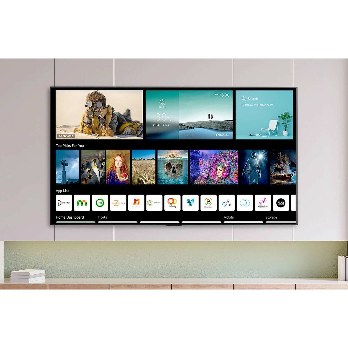 LG 4K Smart OLED TV OLED77G1PVA 77 Inch G1 Series Gallery Design