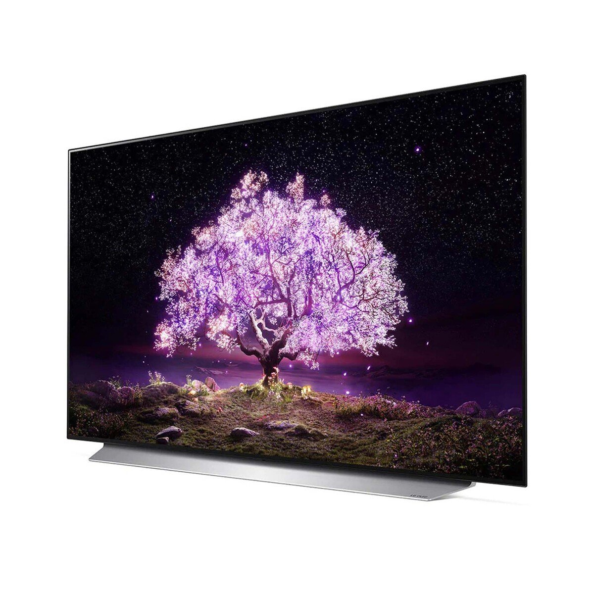 LG OLED TV 55 Inch C1 Series Cinema Screen Design 4K Cinema HDR webOS Smart with ThinQ AI Pixel Dimming