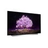 LG OLED TV 55 Inch C1 Series Cinema Screen Design 4K Cinema HDR webOS Smart with ThinQ AI Pixel Dimming