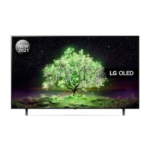 LG OLED 4K Smart TV 55 Inch A1 Series Cinema Screen Design, New 2021, 4K Cinema HDR webOS Smart with ThinQ AI Pixel Dimming