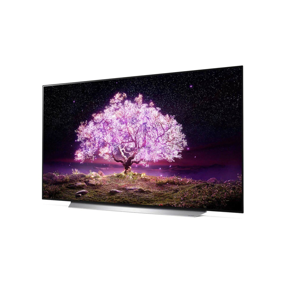 LG OLED TV 77 Inch C1 Series New 2021 Cinema Screen Design 4K Cinema HDR webOS Smart with ThinQ AI Pixel Dimming