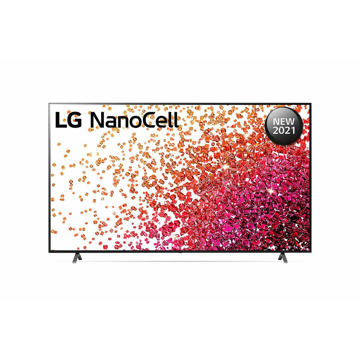 إل جي تلفزيون ذكي NanoCell سلسلة 50 بوصة NANO75، بدقة 4K Active HDR يعمل بنظام webOS وبتقنية ThinQ AI