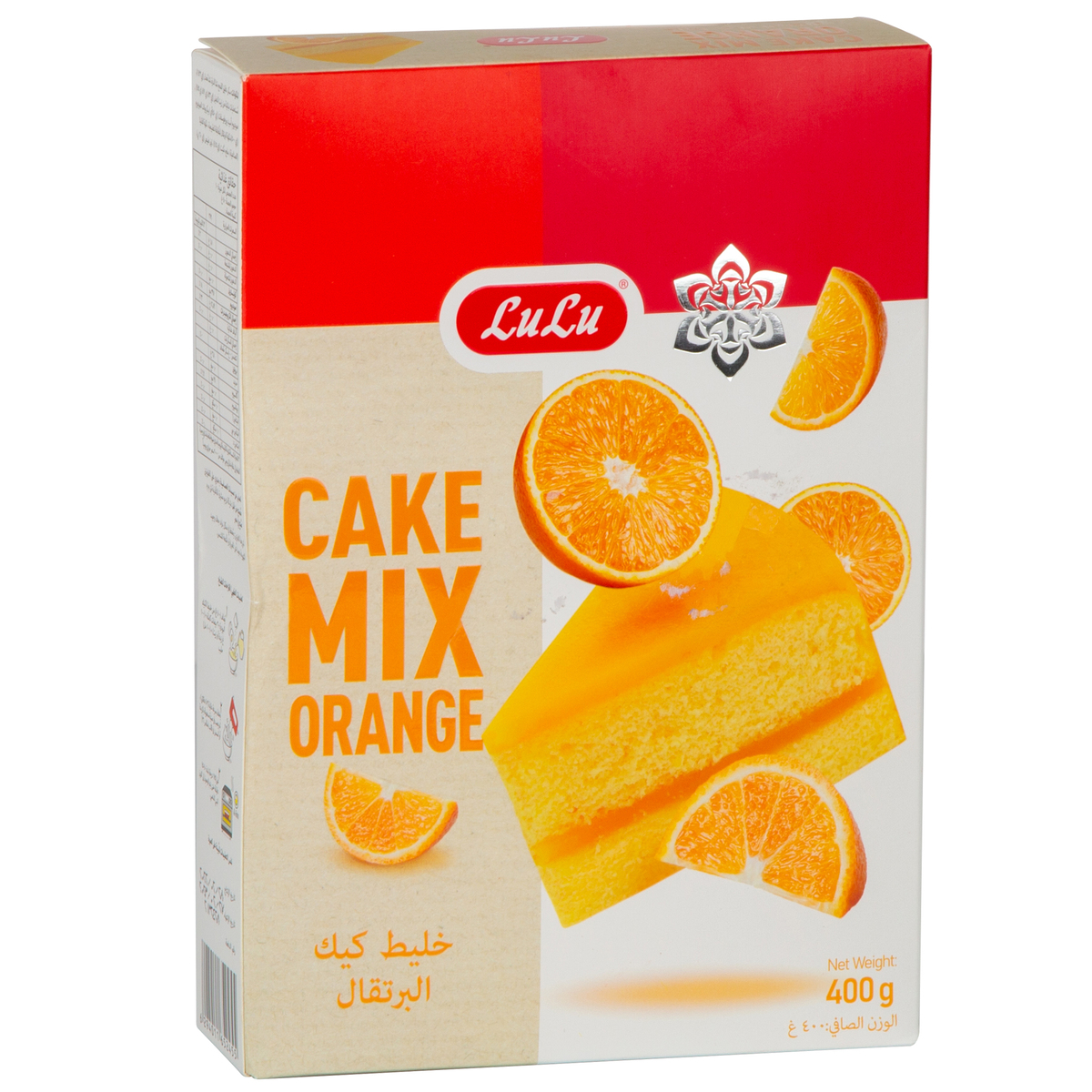 اشتري قم بشراء LuLu Orange Cake Mix 400 g Online at Best Price من الموقع - من لولو هايبر ماركت Cake & Dessert Mixes في السعودية
