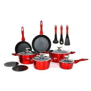 Chefline Forged Aluminium Induction Cookware Set  15pcs