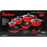 Chefline Forged Aluminium Induction Cookware Set  15pcs