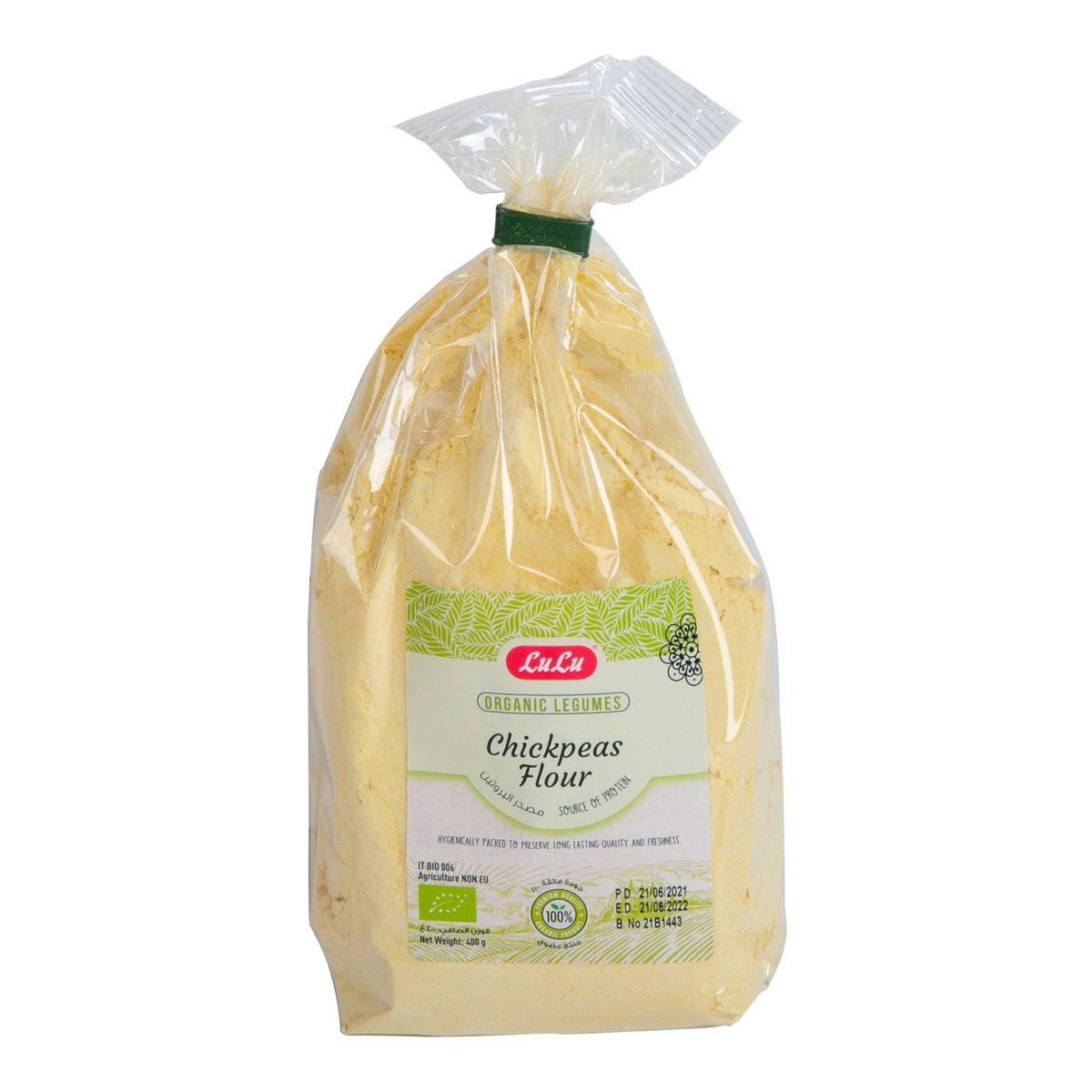 LuLu Organic Legumes Chickpeas Flour 400g