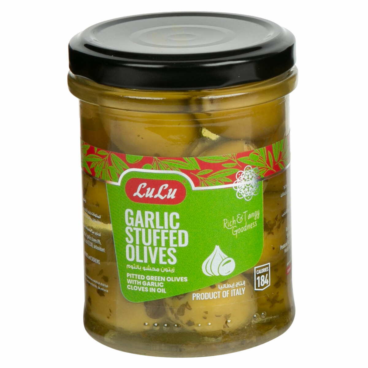 LuLu Garlic Stuffed Olives 180 g