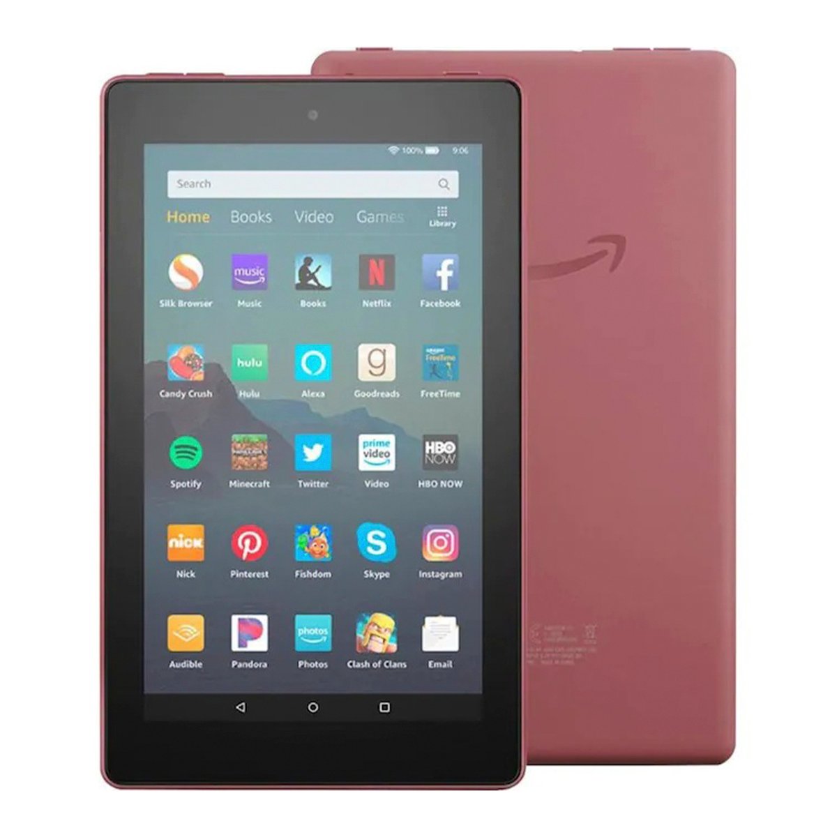 Amazon Tablet Fire 7 with Alexa 7" 16GB Plum Fire