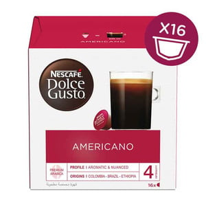 Nescafe Dolce Gusto Americano Coffee 16pcs