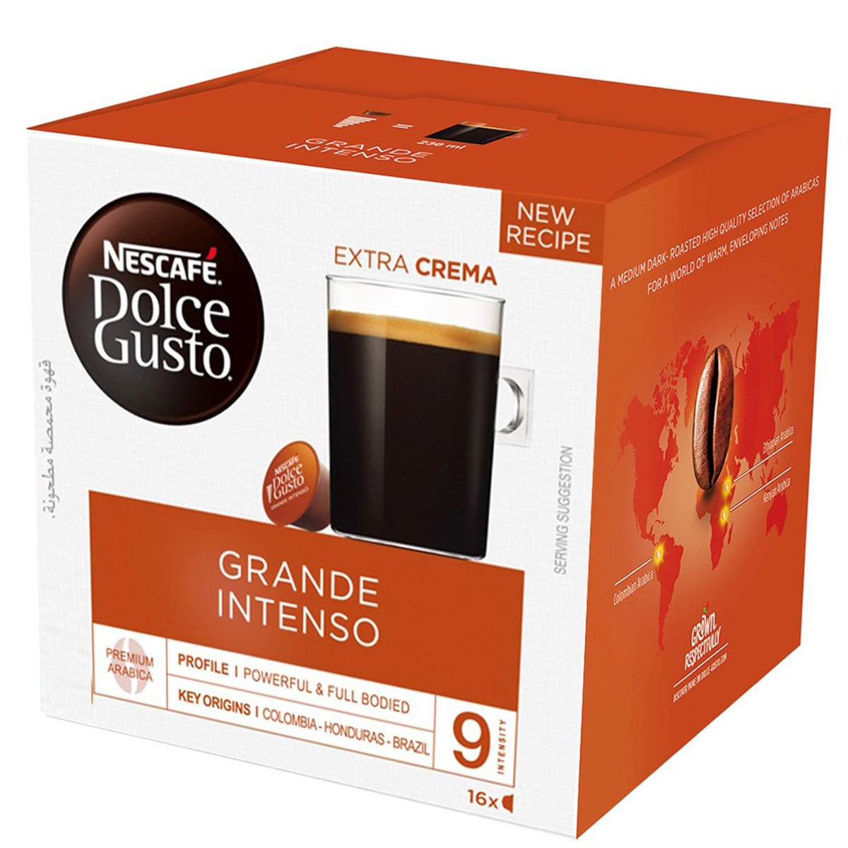 Nescafe Dolce Gusto Grande Intenso Coffee 16pcs