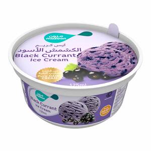 Mazoon Black Current Ice Cream Cup 125 ml
