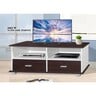 Maple Leaf Wooden TV Cabinet Stand2662W Wenge&White