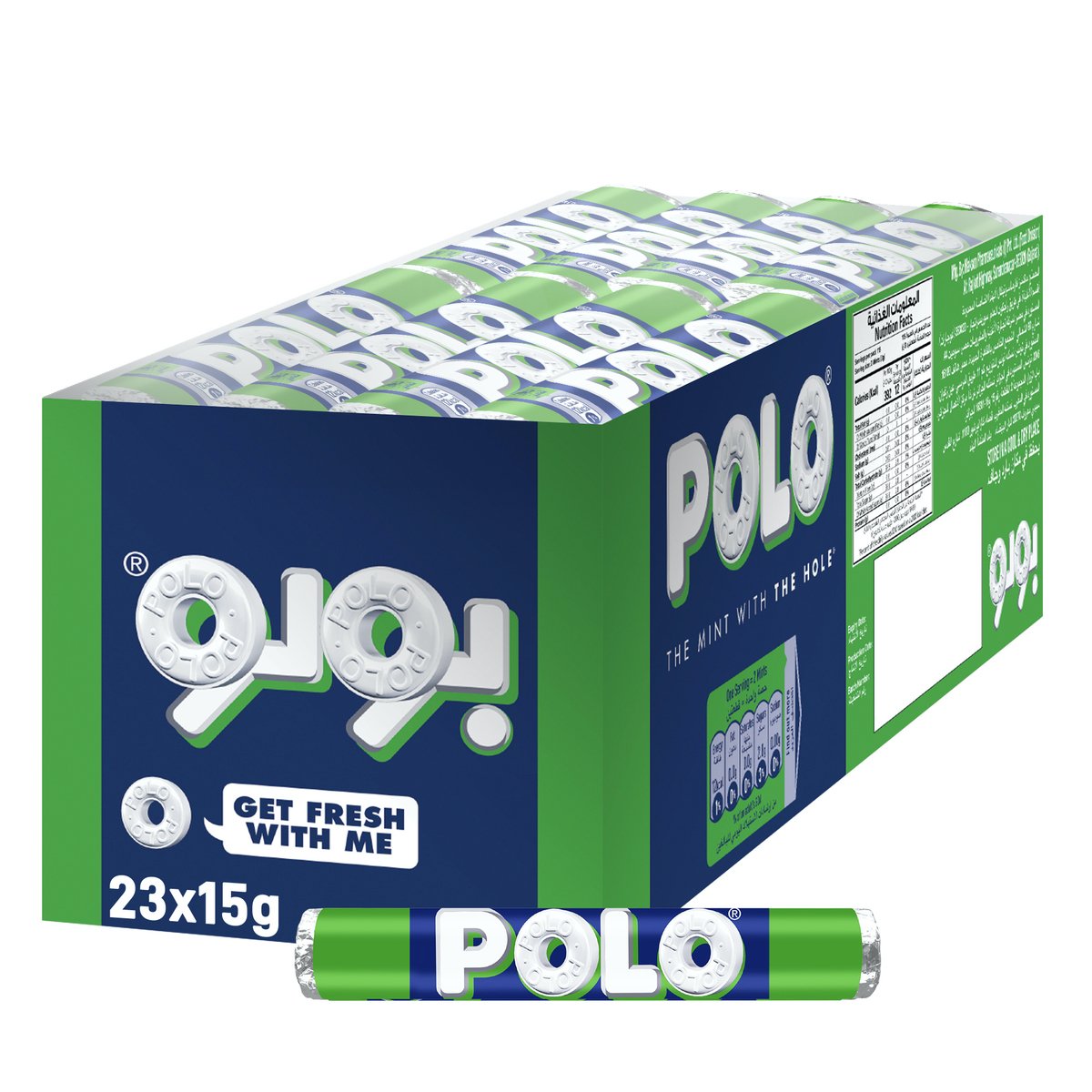 Nestle Polo Mint and Menthol Candy 23 x 15 g