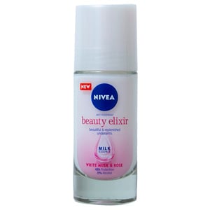 Nivea Anti-Perspirant Roll On Beauty Elixir White Musk & Rose 40ml
