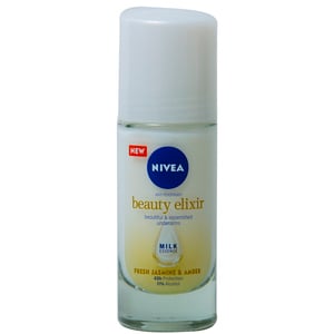 Nivea Roll On Anti-Perspirant Beauty Elixir Fresh Jasmine & Amber 40ml