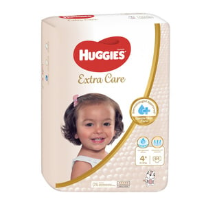 Huggie Diaper Extra Care Size 4+ 10-16kg 64pcs