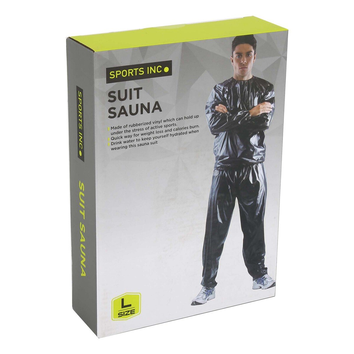 Sports INC Sauna Suit LS3034A Large