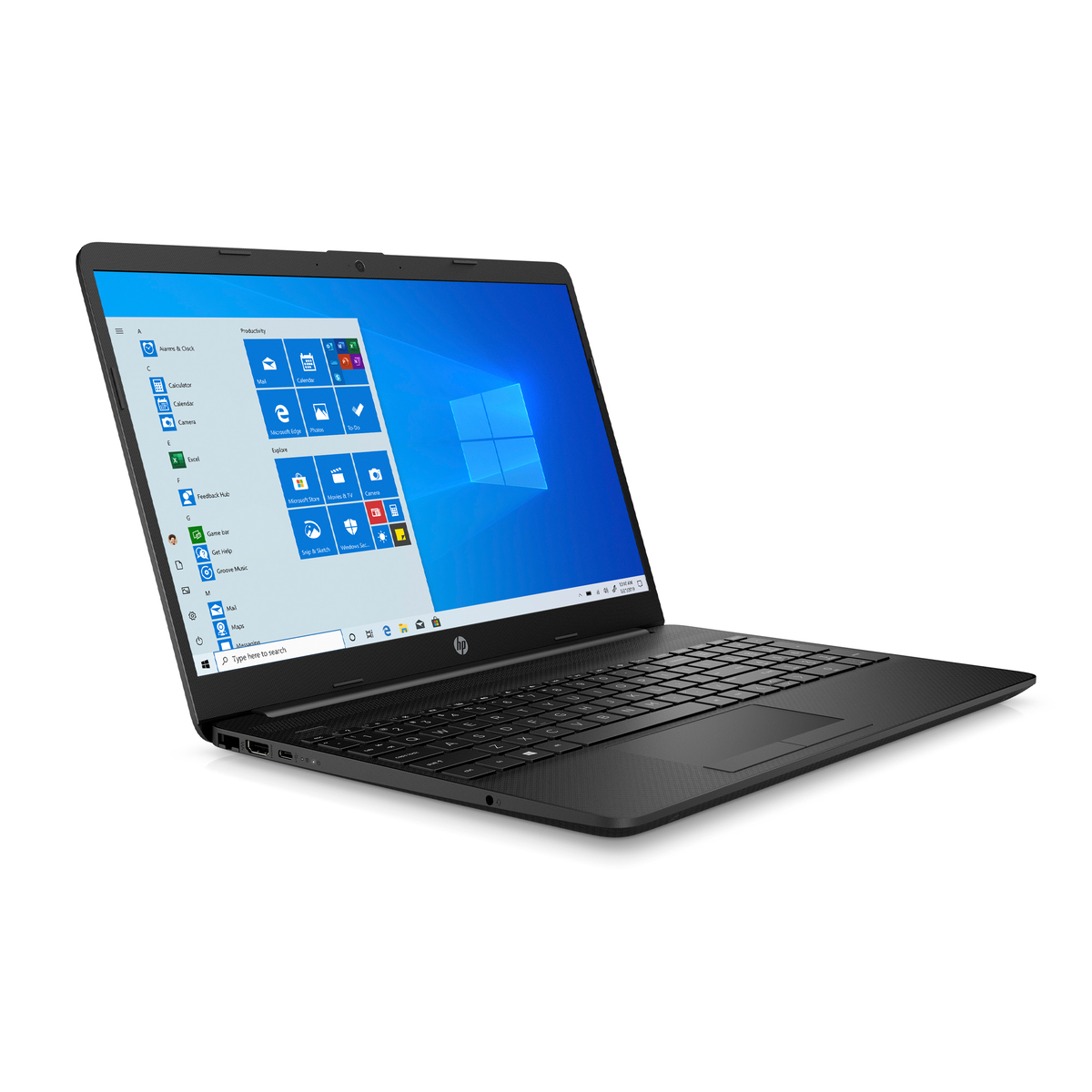 HP Laptop 15.6" HD,15-FQ1021 (277D0EA) Intel® Core™ i3 processor,4GB RAM,128GB SSD,Intel® UHD Graphics,Windows 10,Jet Black