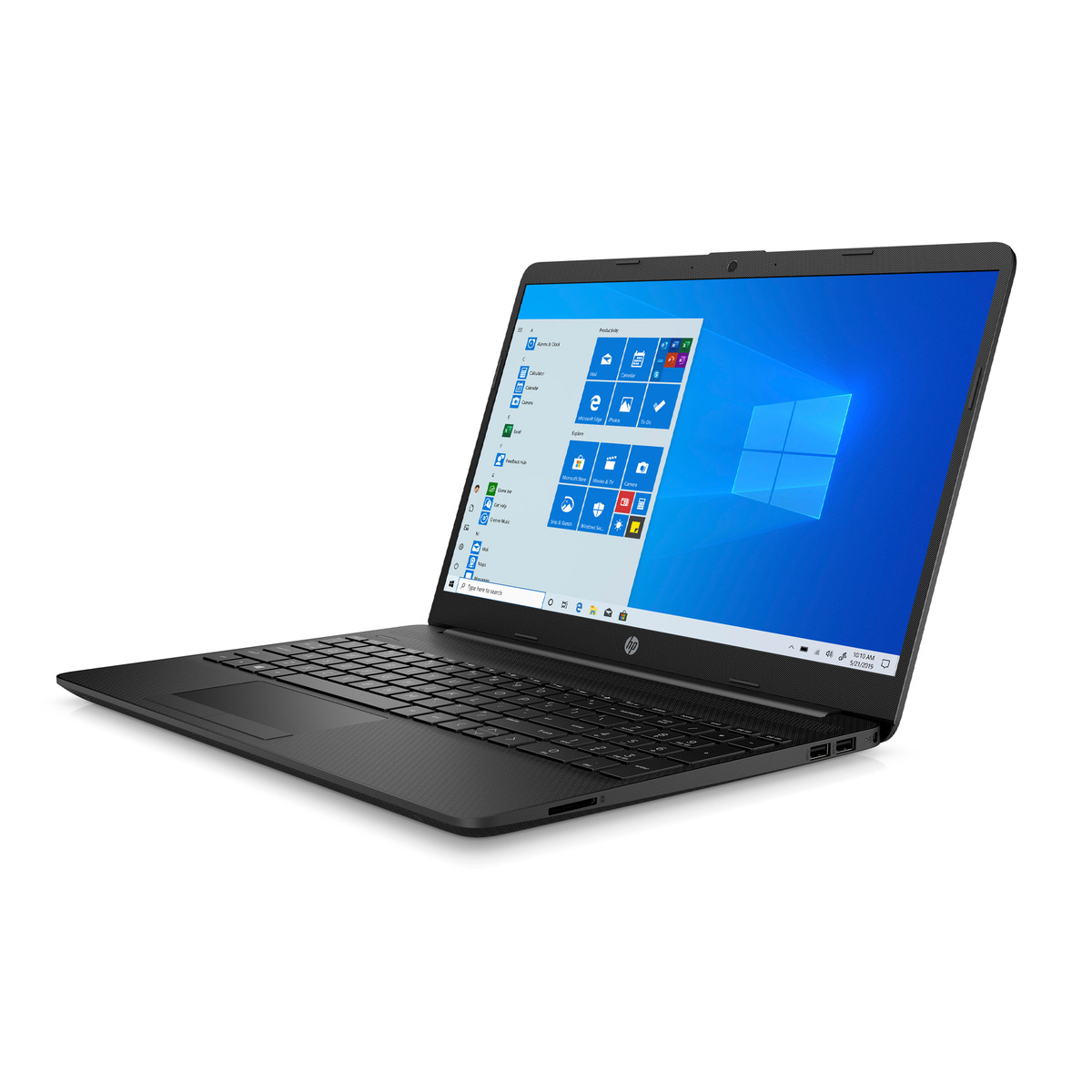 HP Laptop 15.6" HD,15-FQ1021 (277D0EA) Intel® Core™ i3 processor,4GB RAM,128GB SSD,Intel® UHD Graphics,Windows 10,Jet Black